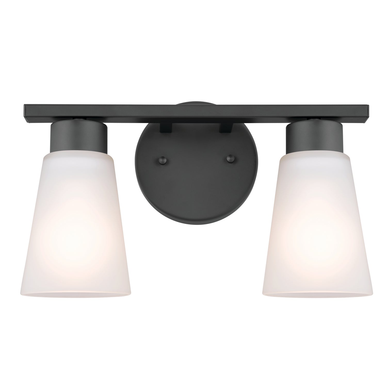 KICHLER 55120BK Stamos Bath 2 Light - Black