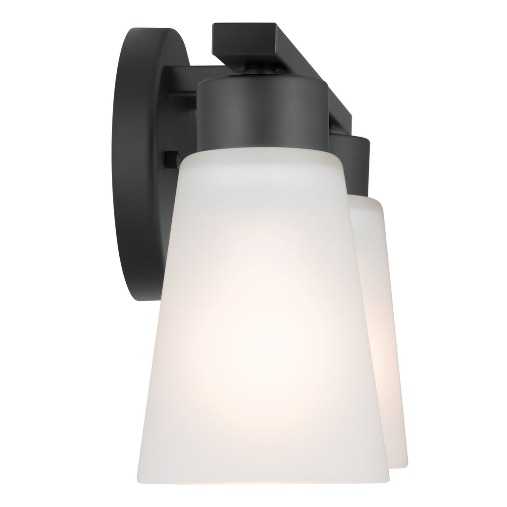 KICHLER 55120BK Stamos Bath 2 Light - Black