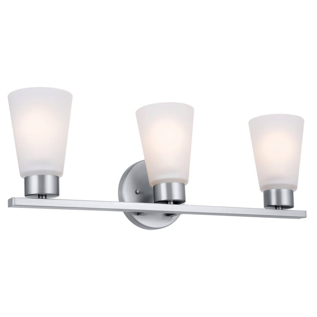 KICHLER 55121NI Stamos Bath 3 Light - Brushed Nickel