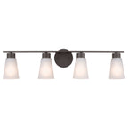 KICHLER 55122BK Stamos Bath 4 Light - Black
