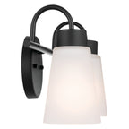 KICHLER 55125BK Erma Bath 2 Light - Black