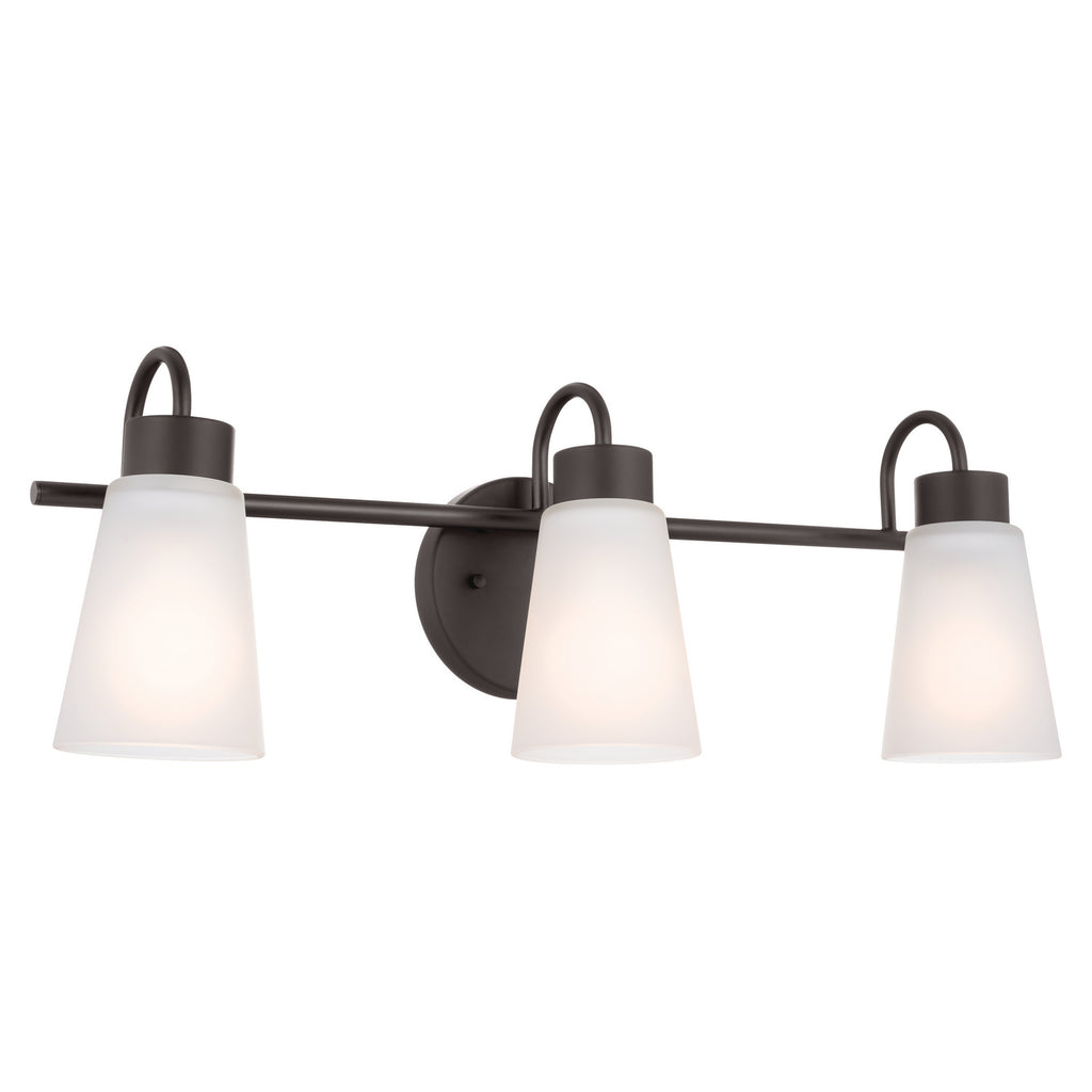 KICHLER 55126OZ Erma Bath 3 Light - Olde Bronze