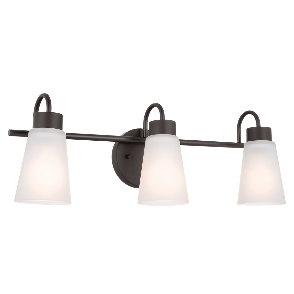 KICHLER 55126OZ Erma Bath 3 Light - Olde Bronze
