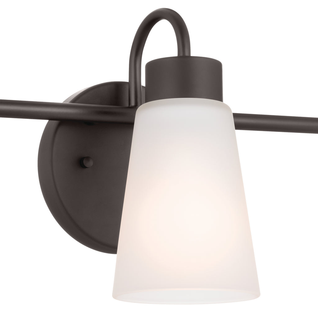 KICHLER 55126OZ Erma Bath 3 Light - Olde Bronze