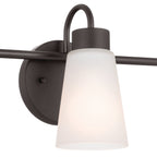 KICHLER 55126OZ Erma Bath 3 Light - Olde Bronze