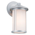 KICHLER 59098BA Lombard Outdoor Wall Small - Brushed Aluminum
