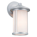 KICHLER 59098BA Lombard Outdoor Wall Small - Brushed Aluminum