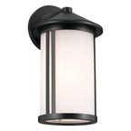 KICHLER 59099BK Lombard Outdoor Wall Medium - Black