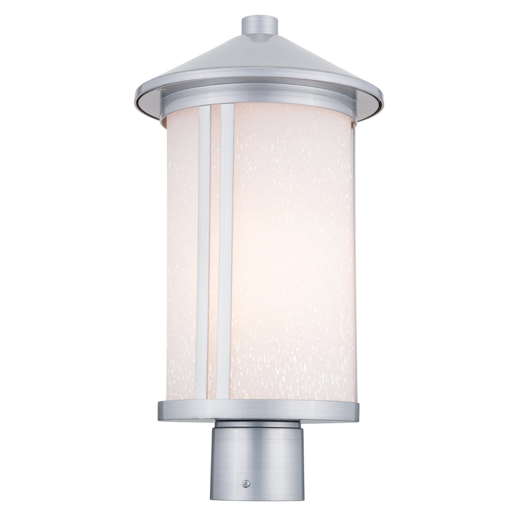KICHLER 59101BA Lombard Outdoor Post Lantern - Brushed Aluminum