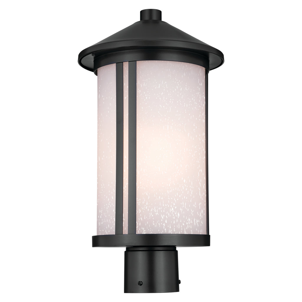 KICHLER 59101BK Lombard Outdoor Post Lantern - Black