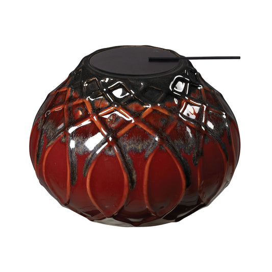 ELK STUDIO 119-044 Ceramic Tea Light in Red