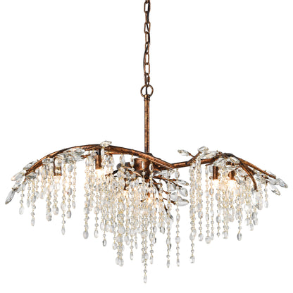 ELK SHOWROOM 11901/6 Elia 32'' Wide 6-Light Chandelier - Spanish Bronze