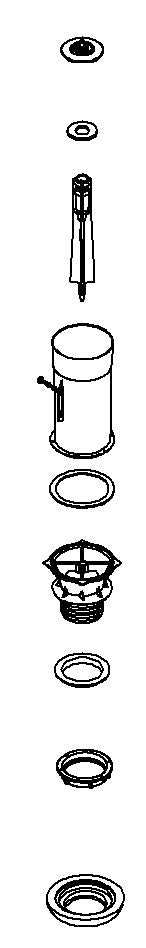 KOHLER FLUSH VALVE KIT, K-1190386