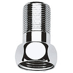 GROHE 12424000 Grohtherm Straight Union (1-1/4" With 1-1/2" Nut) - Chrome