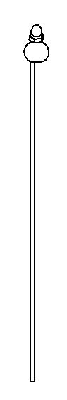 KOHLER Lift Rod Assembly - Vibrant Brushed Moderne Brass, K-1193495-2MB