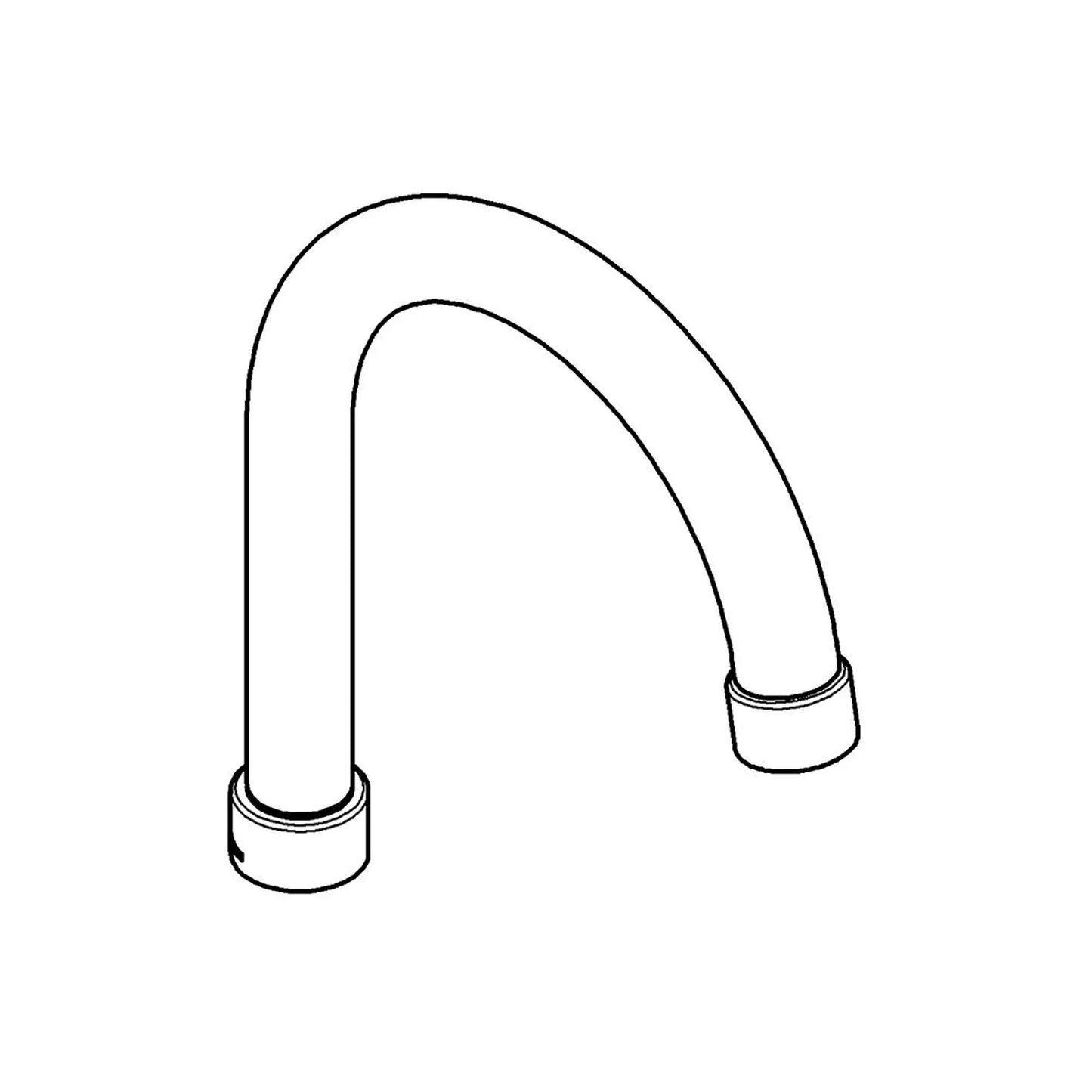 GROHE 13244EN0 Spout - Brushed Nickel