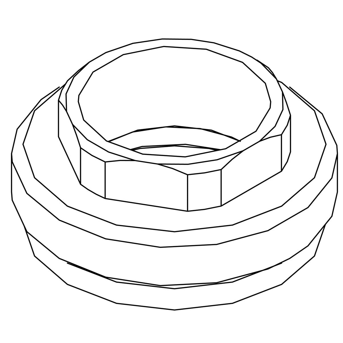 KOHLER Nut, Bonnet - Rough Plate, K-1200754-RP
