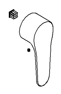 KOHLER Handle Kit - Polished Chrome, K-1201225-CP