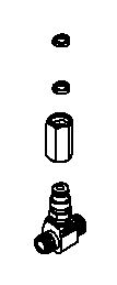 KOHLER Coupling And Washer Assembly, K-1201347