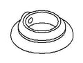 KOHLER Dm Bath Spout Base - Vintage Nickel, K-1201488-VNT