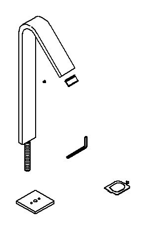 KOHLER Spout Assembly - Polished Chrome, K-1201767-CP