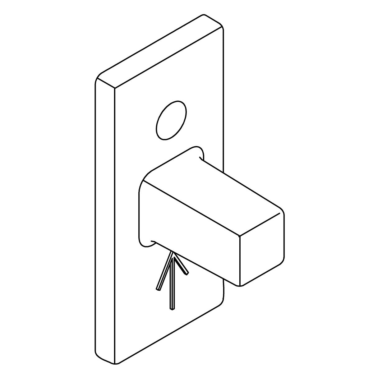 KOHLER Wall Mount Plate, K-1202399