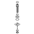 KOHLER Spout Mounting Hardware Kit, K-1202516