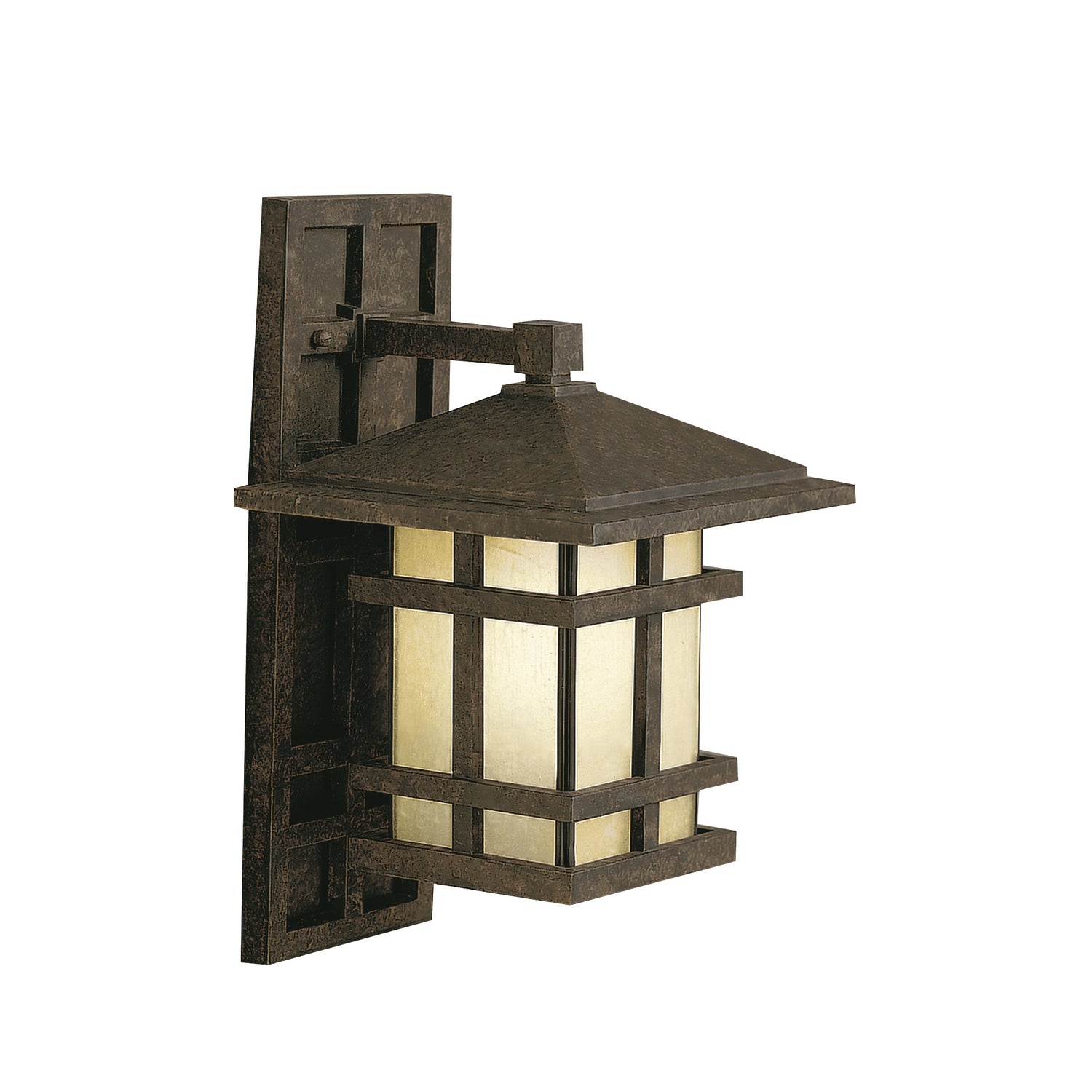 KICHLER 9130AGZ Cross Creek 1 Light Wall Light Aged Bronze
