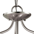 THOMAS 1202CS/20 Conway 15'' Wide 2-Light Semi Flush Mount - Brushed Nickel