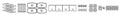 KOHLER Hardware Kit - Bright Silver, K-1203635-SH