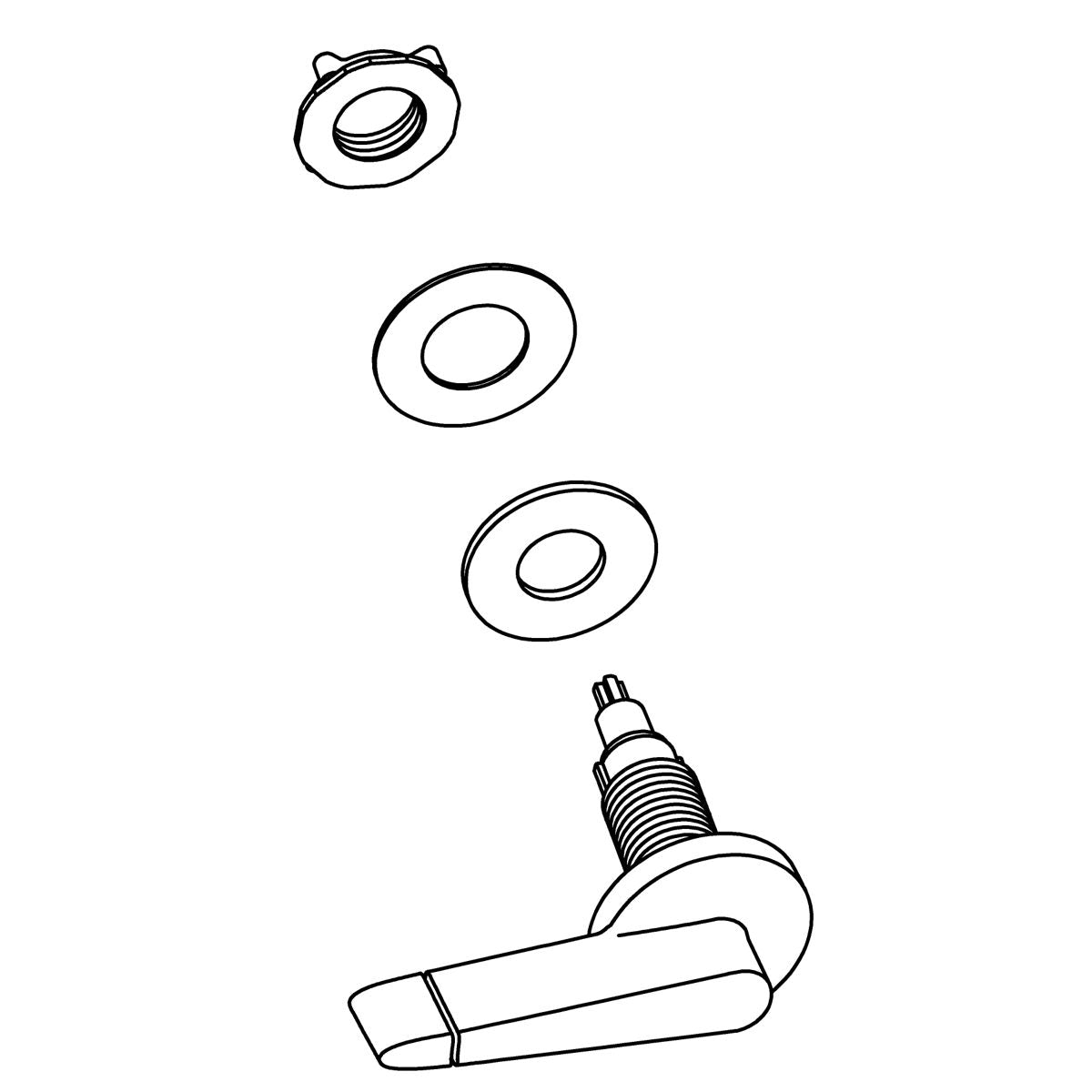 KOHLER TRIP LEVER KIT - Polished Chrome, K-1203699-CP