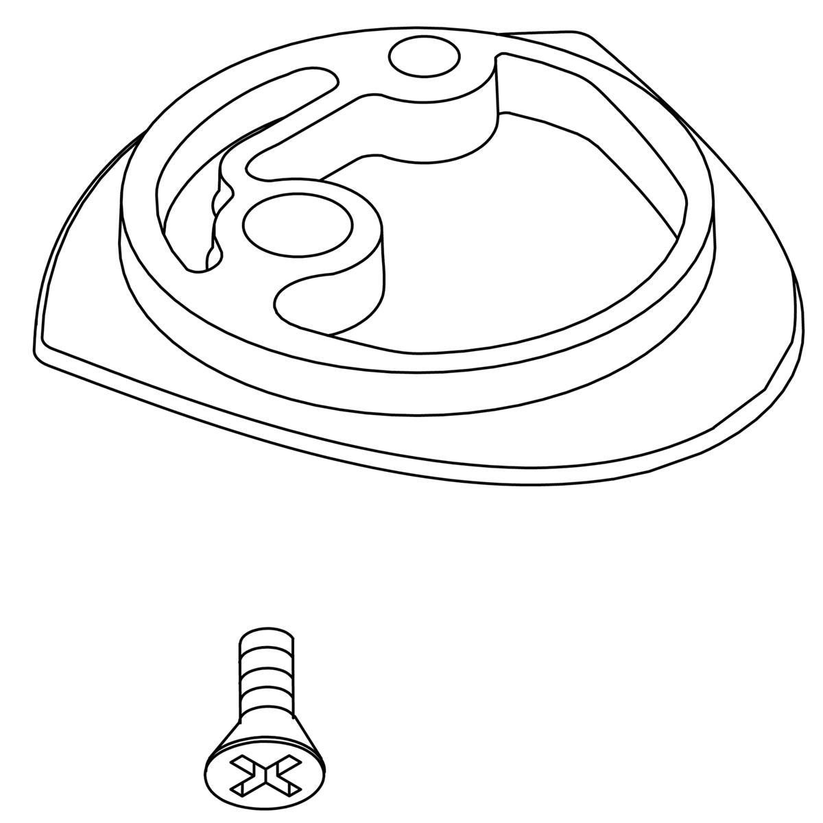 KOHLER Seal Plate Kit, K-1205675