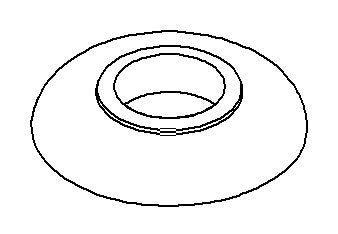 KOHLER Escutcheon - Vibrant Polished Nickel, K-1205739-SN