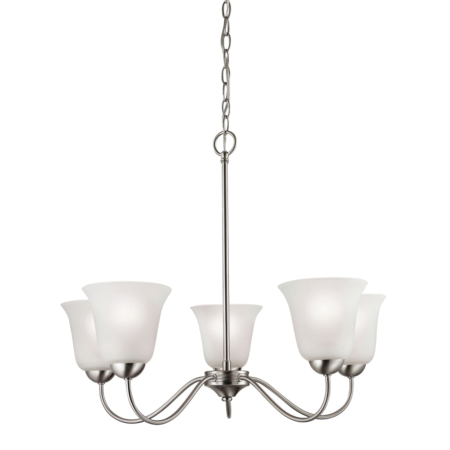 THOMAS 1205CH/20 Conway 26'' Wide 5-Light Chandelier - Brushed Nickel