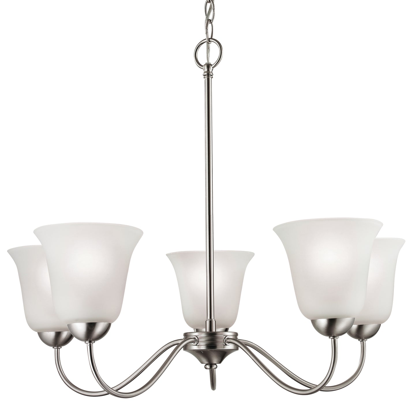 THOMAS 1205CH/20 Conway 26'' Wide 5-Light Chandelier - Brushed Nickel