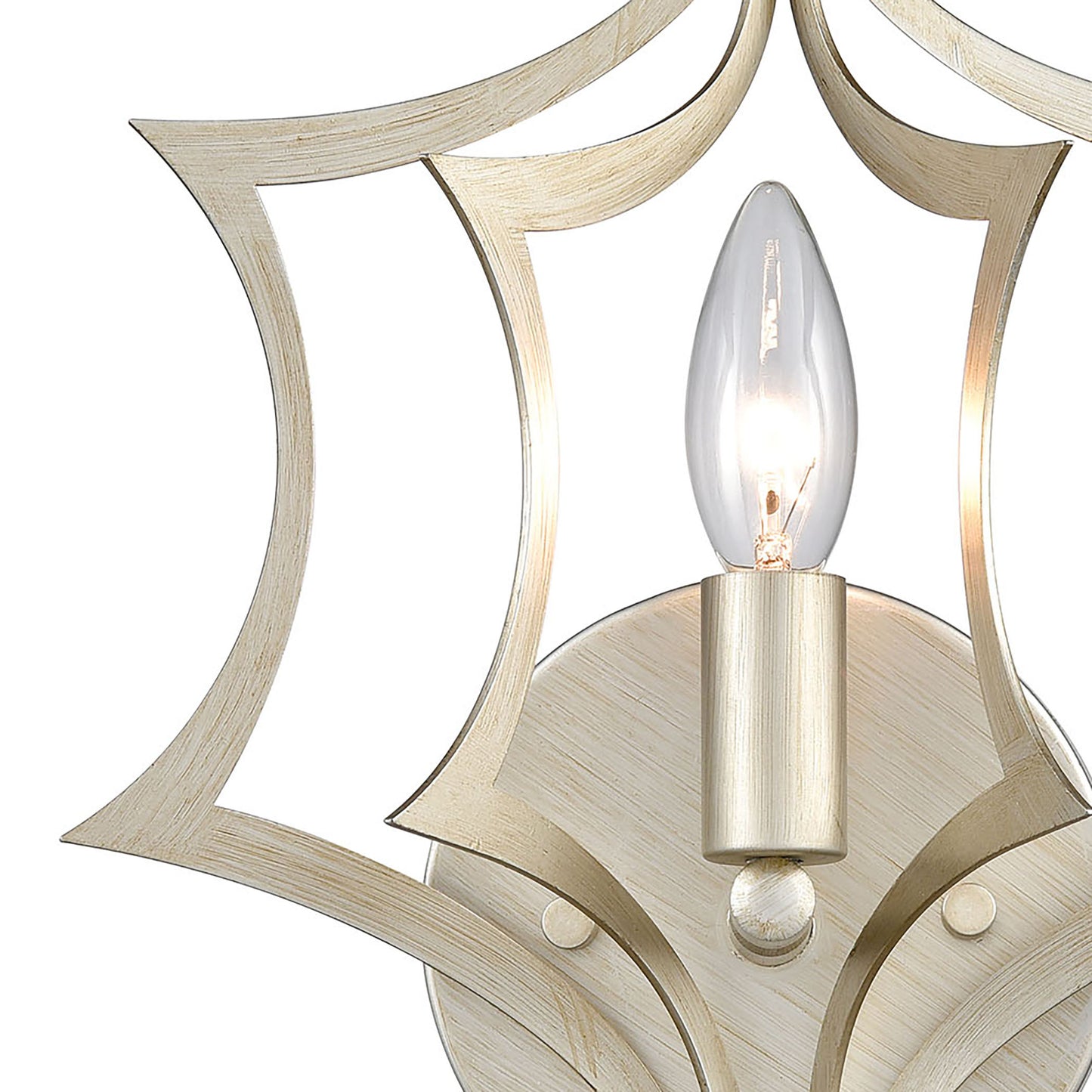 ELK SHOWROOM 12060/1 Delray 13'' High 1-Light Sconce - Aged Silver