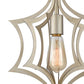 ELK SHOWROOM 12061/1 Delray 11'' Wide 1-Light Mini Pendant - Aged Silver