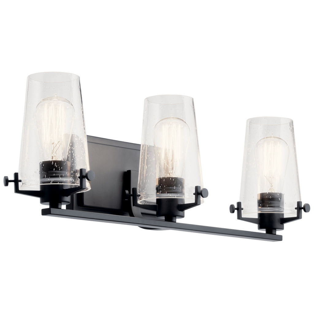 KICHLER 45297BK Alton 3 Light Vanity Light Chrome