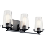 KICHLER 45297BK Alton 3 Light Vanity Light Chrome