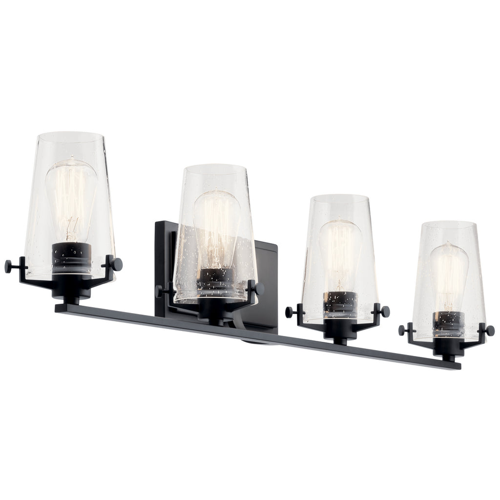 KICHLER 45298BK Alton 4 Light Vanity Light Chrome
