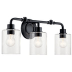 KICHLER 45666BK Gunnison 24" 3 Light Vanity Light Chrome