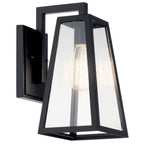 KICHLER 49330BK Delison 11.5" 1 Light Wall Light Rubbed Bronze