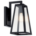 KICHLER 49331BK Delison 14" 1 Light Wall Light Rubbed Bronze