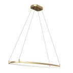 ELAN 84312CG Koloa LED Ring Chandelier - Champagne Gold