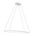 ELAN 84312WH Koloa LED Ring Chandelier - White