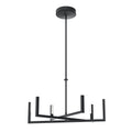 ELAN 84313MBK Priam LED Chandelier - Matte Black