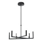 ELAN 84313MBK Priam LED Chandelier - Matte Black