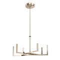 ELAN 84313PN Priam LED Chandelier - Polished Nickel