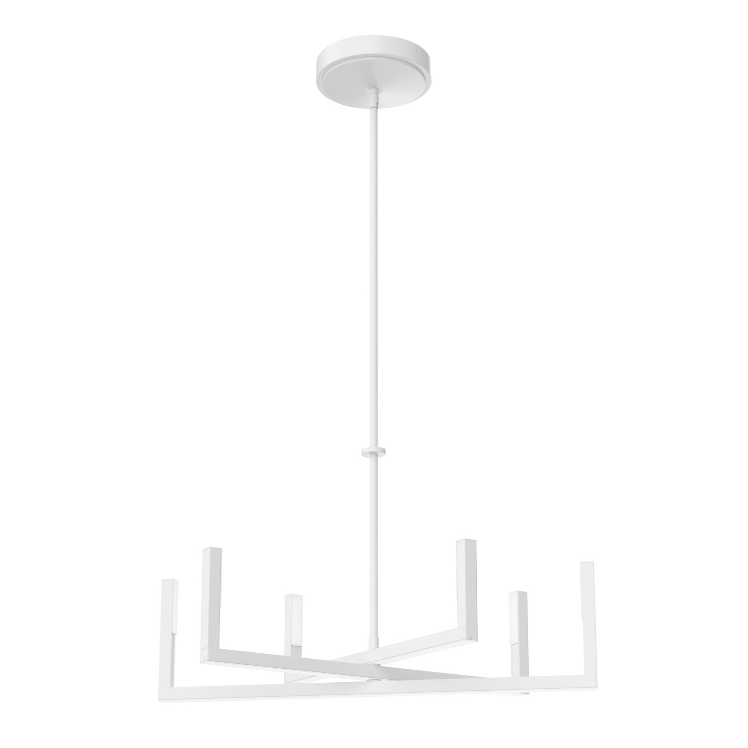 ELAN 84313WH Priam LED Chandelier - White