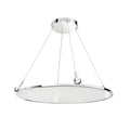 ELAN 84314CH Jovian Edgelit Chandelier - Chrome